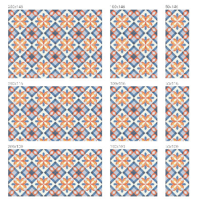 Milchglasfolie Fenster Buntglasoptik Farbenfrohe Symmetrie