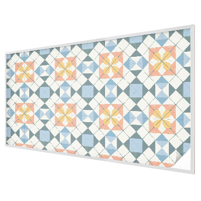 Fensterfolie Sichtschutz Farbenfrohe Symmetrie