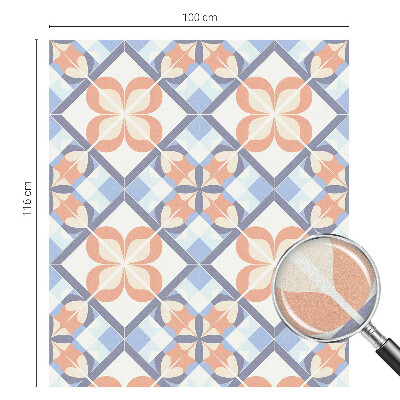 Toom Sichtschutzfolie Blumenmuster