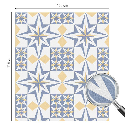 Sichtschutz Klebefolie für Fenster Sternmuster