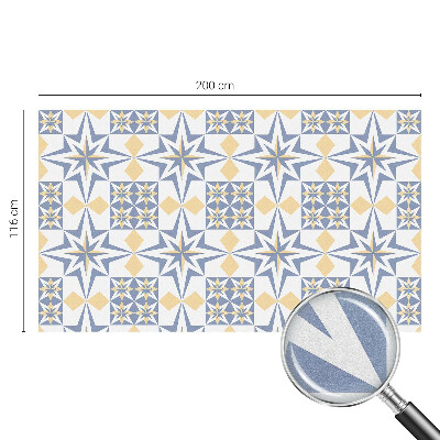 Sichtschutz Klebefolie für Fenster Sternmuster