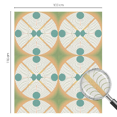 Fensterfolie Sichtschutz Geometrische Harmonie