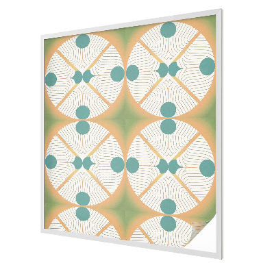 Fensterfolie Sichtschutz Geometrische Harmonie