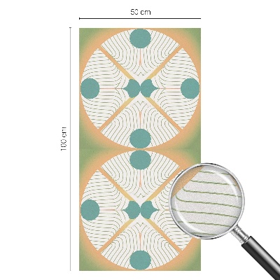 Fensterfolie Sichtschutz Geometrische Harmonie
