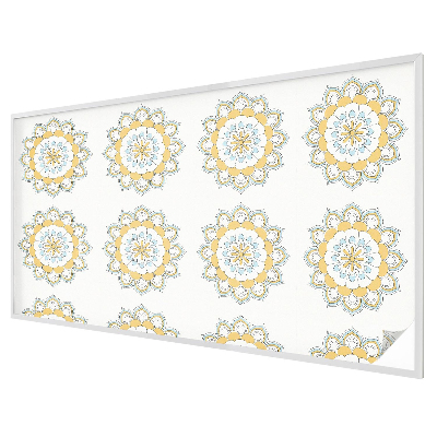 Fensterfolie Sichtschutz Bunte Mandalas