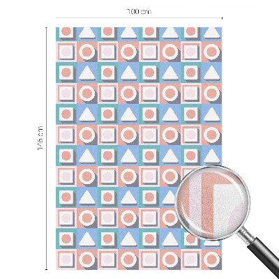 Sichtschutz Klebefolie für Fenster Geometrische Muster