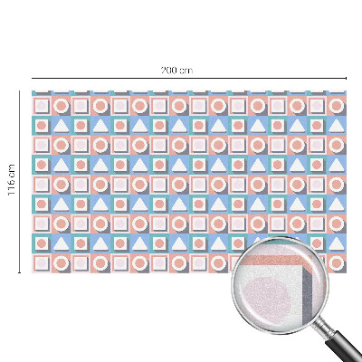 Sichtschutz Klebefolie für Fenster Geometrische Muster