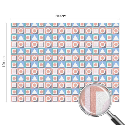 Sichtschutz Klebefolie für Fenster Geometrische Muster