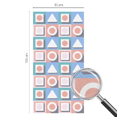 Sichtschutz Klebefolie für Fenster Geometrische Muster