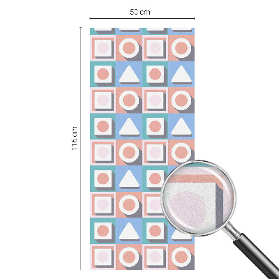 Sichtschutz Klebefolie für Fenster Geometrische Muster