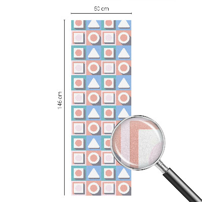 Sichtschutz Klebefolie für Fenster Geometrische Muster