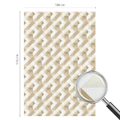 Toom Sichtschutzfolie Dreiecksmuster
