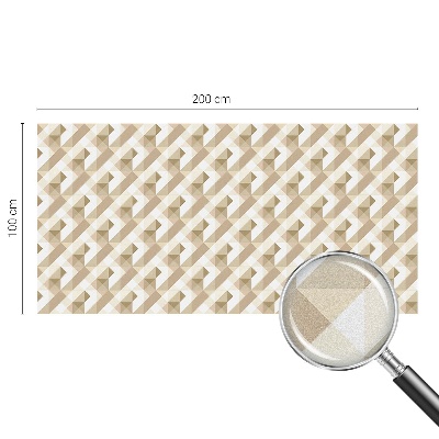 Toom Sichtschutzfolie Dreiecksmuster