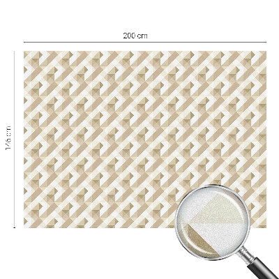 Toom Sichtschutzfolie Dreiecksmuster