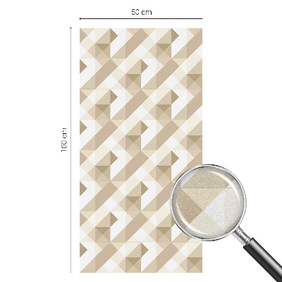 Toom Sichtschutzfolie Dreiecksmuster
