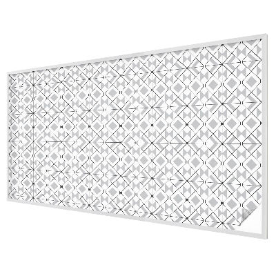 Fensterfolie mit Motiv Buntglas Geometrische Muster