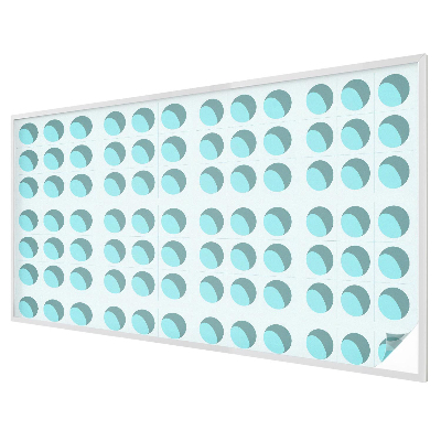 Milchglasfolie Fenster Buntglasoptik Moderne Räder