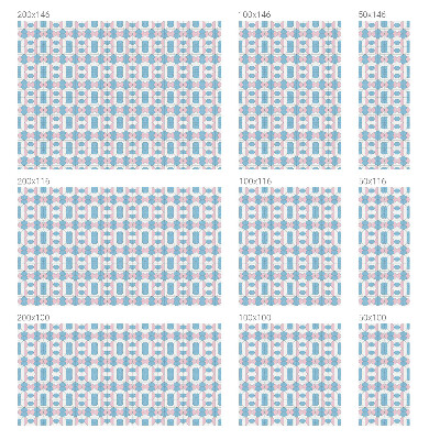 Toom Sichtschutzfolie Pastellmuster