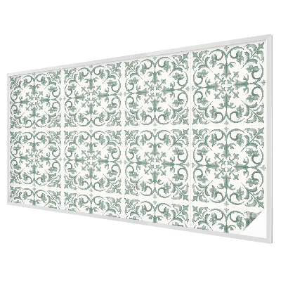 Fensterfolie Sichtschutz Pflanzenornamente