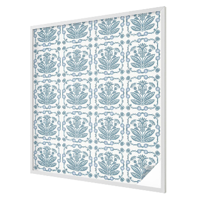 Sichtschutz Klebefolie für Fenster Blumenmuster