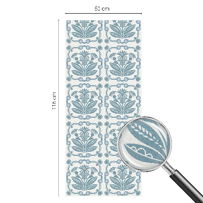 Sichtschutz Klebefolie für Fenster Blumenmuster