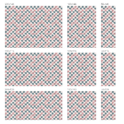 Fensterfolie mit Motiv Buntglas Pastellmuster