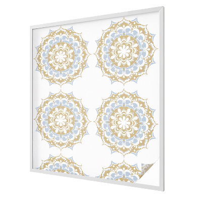 Fensterfolie Sichtschutz Boho-Mandalas