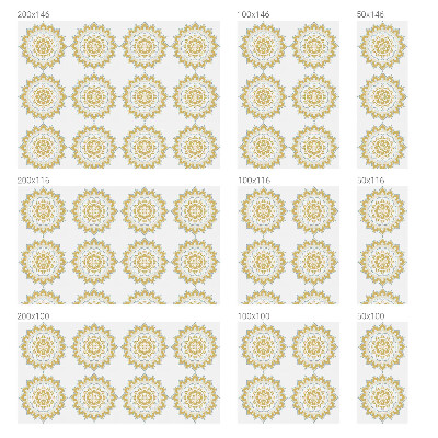 Toom Sichtschutzfolie Blumenmandala