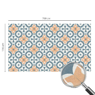 Milchglasfolie Fenster Buntglasoptik Mosaikblumen