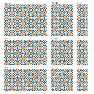 Milchglasfolie Fenster Buntglasoptik Mosaikblumen