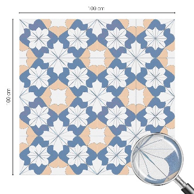 Fensterfolie Sichtschutz Symmetrische Muster