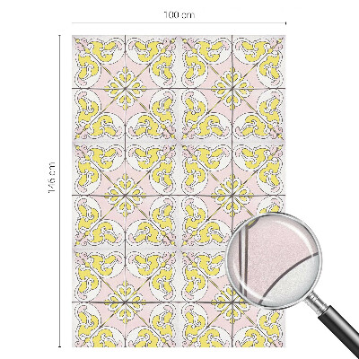Sichtschutz Klebefolie für Fenster Abstrakte Blumen