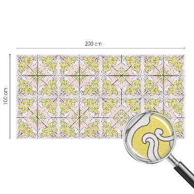 Sichtschutz Klebefolie für Fenster Abstrakte Blumen