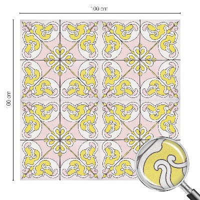 Sichtschutz Klebefolie für Fenster Abstrakte Blumen