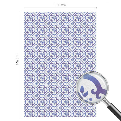 Toom Sichtschutzfolie Blaue Fliesen