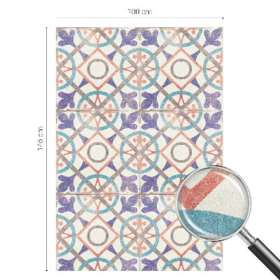 Sichtschutz Klebefolie für Fenster Farbenfrohe Mosaike