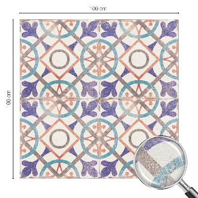 Sichtschutz Klebefolie für Fenster Farbenfrohe Mosaike