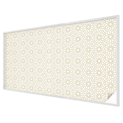 Fensterfolie mit Motiv Buntglas Geometrische Muster