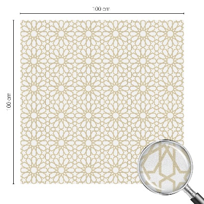 Fensterfolie mit Motiv Buntglas Geometrische Muster