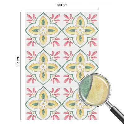 Sichtschutz Klebefolie für Fenster Blumenschmuck