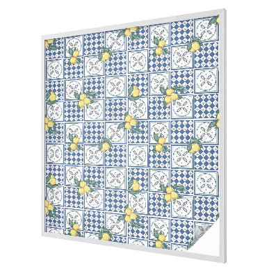 Toom Sichtschutzfolie Zitronenmuster