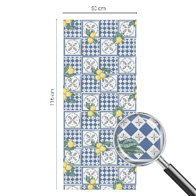 Toom Sichtschutzfolie Zitronenmuster