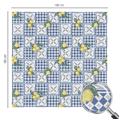 Toom Sichtschutzfolie Zitronenmuster