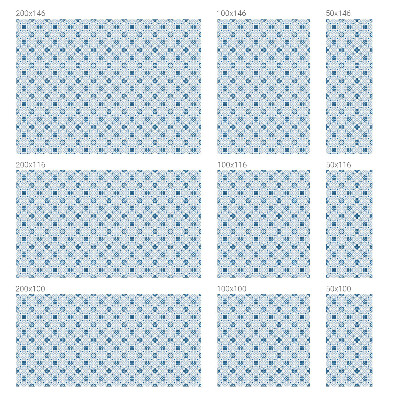 Fensterfolie Sichtschutz Fliesenverzierungen