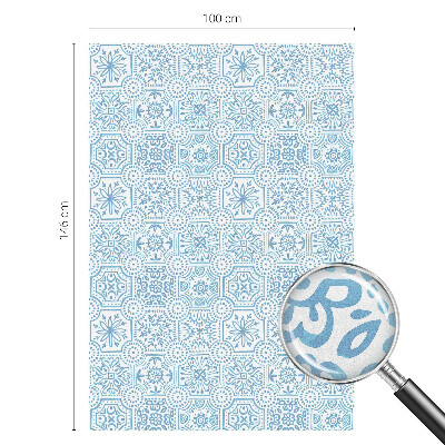 Toom Sichtschutzfolie Blaue Fliesen