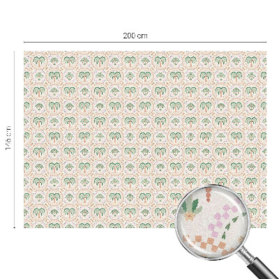 Fensterfolie Sichtschutz Exotische Palmen