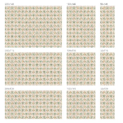 Fensterfolie mit Motiv Buntglas Palmenleopard