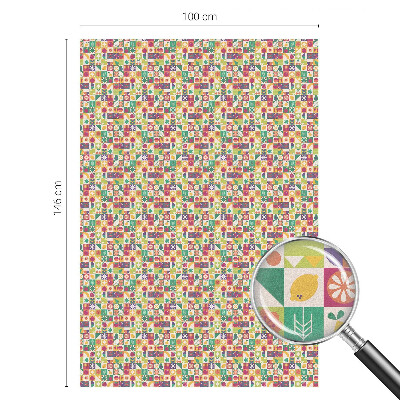 Toom Sichtschutzfolie Farbenfrohe Abstraktion