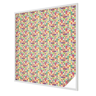 Toom Sichtschutzfolie Farbenfrohe Abstraktion