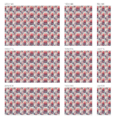 Fensterfolie Sichtschutz Blütenblätter